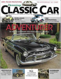 HEMMINGS CLASSIC CAR 2017 FEB - '57 INTERNATIONAL, '15 MARMON, '34 PACKARD